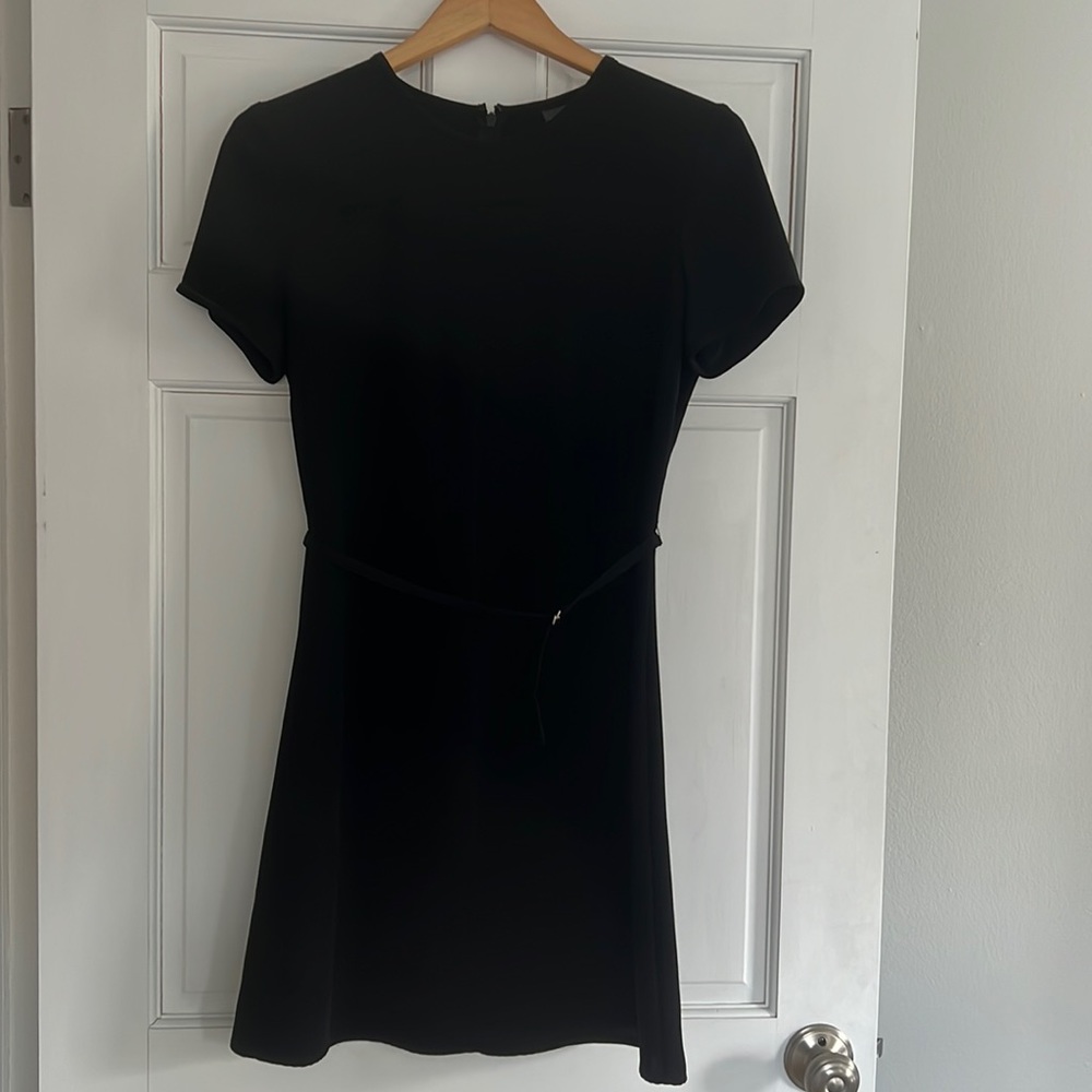 Vintage Banana Republic little black work dress